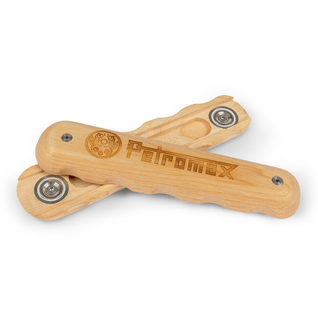 Petromax Houten Handvat voor Smeedijzeren Pan