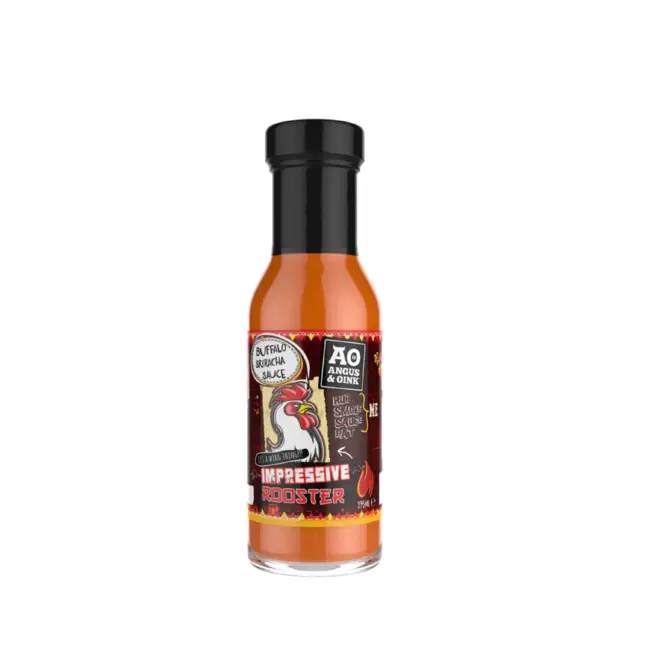 Angus and Oink Impressive Rooster - Buffalo Sriracha sauce 295ml