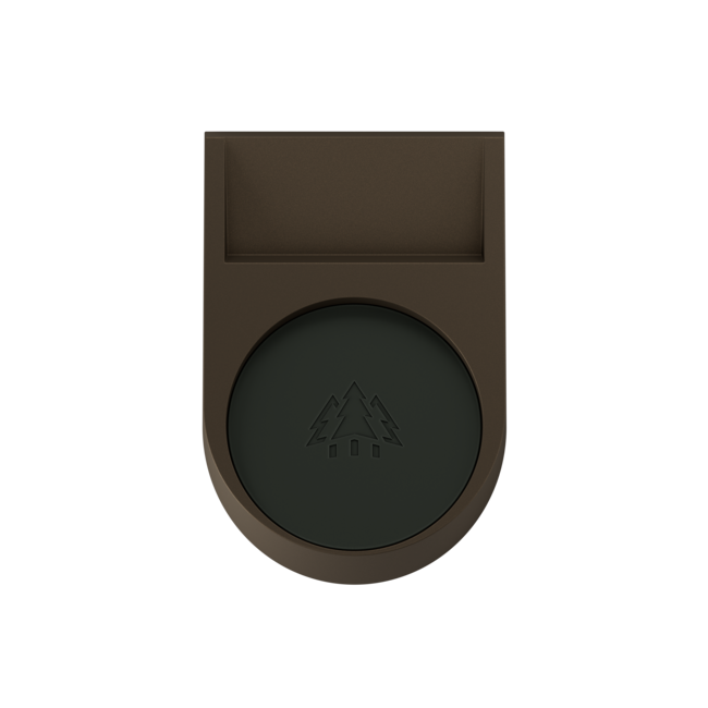 Horl Dock/ messenslijper houder Brons