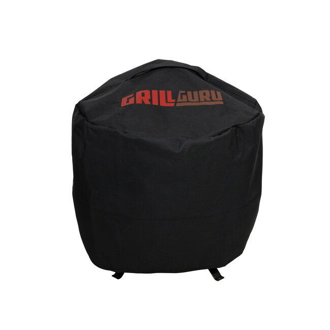 Grill Guru Original Compact Kamado BBQ 33 cm met hitteschild, draagframe, regenhoes en aspook