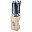 Laguiole Style de Vie Premium Line steakmessenset 6-delig Zwart