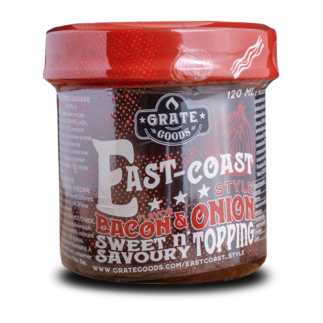 Grate Goods BBQ topping East-Coast Bacon-Onion Savoury 120ml