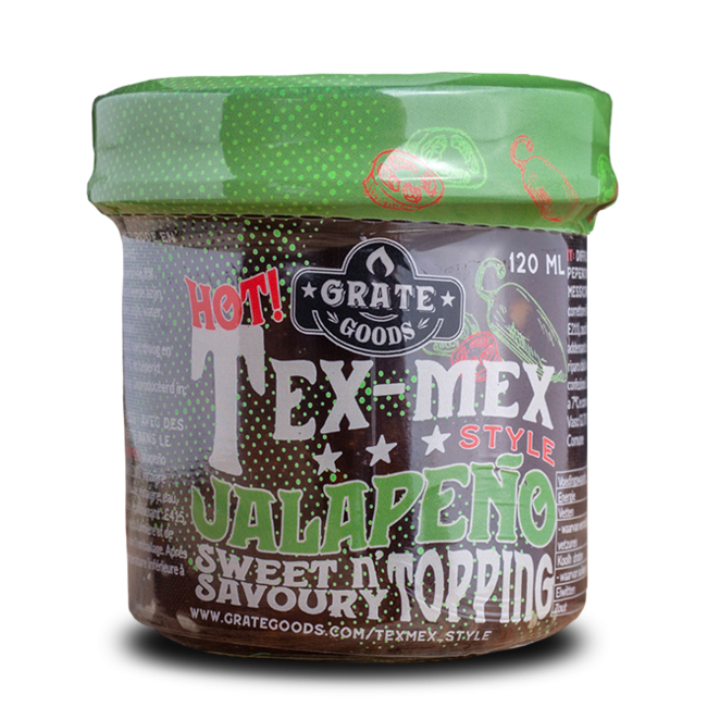 Grate Goods BBQ topping Tex Mex Jalapeño Savoury 120ml