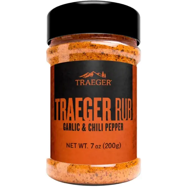Traeger Garlic & Chili Pepper rub 200gr