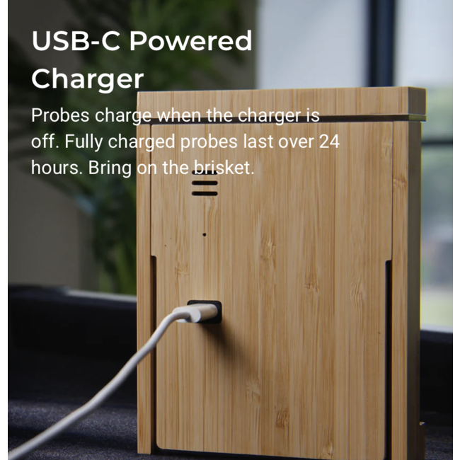 Meater Pro XL - slimme draadloze vleesthermometer met 4 probes