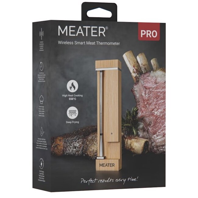 Meater Pro Draadloze Vleesthermometer | Tot 550 °C
