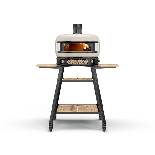 Gozney Onderstel met Zijtafels voor Dome - Robuust, Verrijdbaar & Perfecte Werkruimte