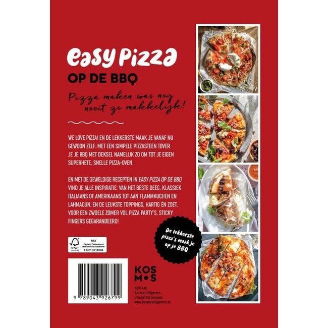 Grill Guru Boek Easy Pizza – De ultieme pizza gids voor je BBQ
