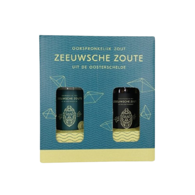 Zeeuwsche Zoute Zeeuwsche Zoute Zout & Pepermolen Giftset