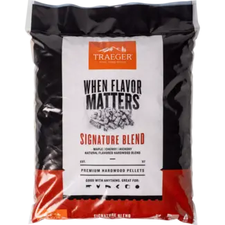 Traeger Signature Blend pellets 9kg