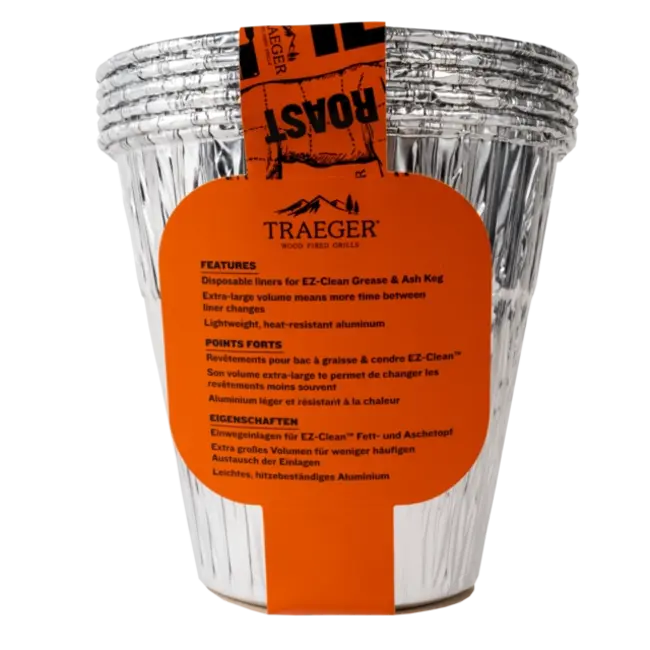 Traeger Vetopvangemmer EZ-Clean Grease & Ash Keg Liner