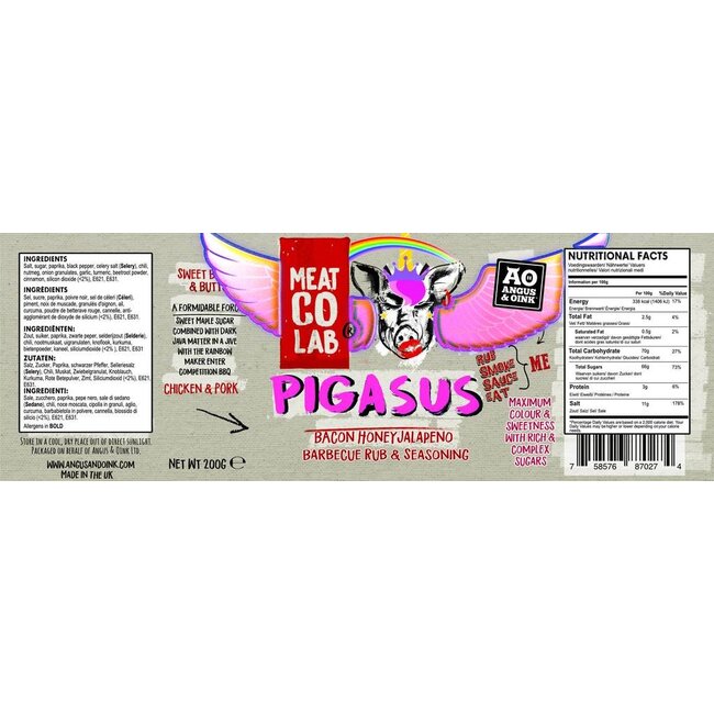 Angus and Oink Pigasus rub 220 gr