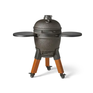 Moddern Kamado Zwart Houten onderstel