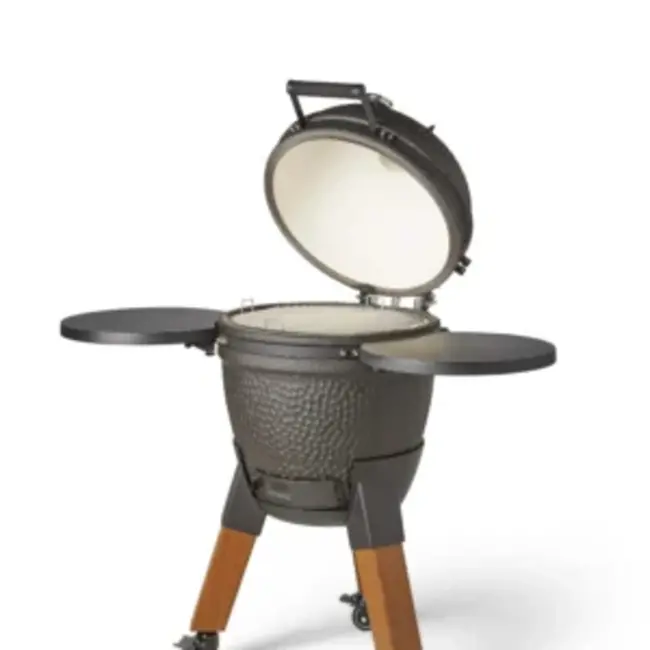 Moddern Kamado Zwart Houten onderstel