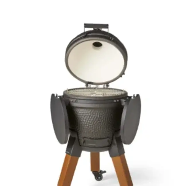 Moddern Kamado Zwart Houten onderstel