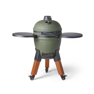Moddern Kamado Groen Houten onderstel
