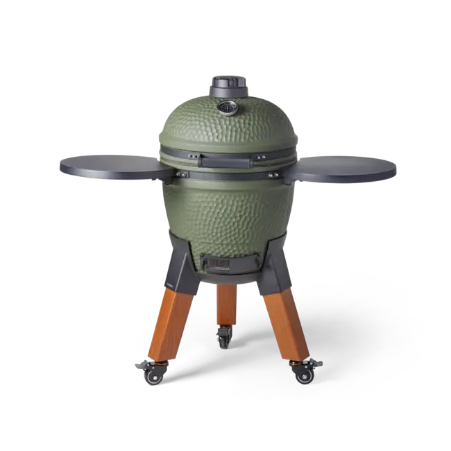 Moddern Kamado Groen Houten onderstel
