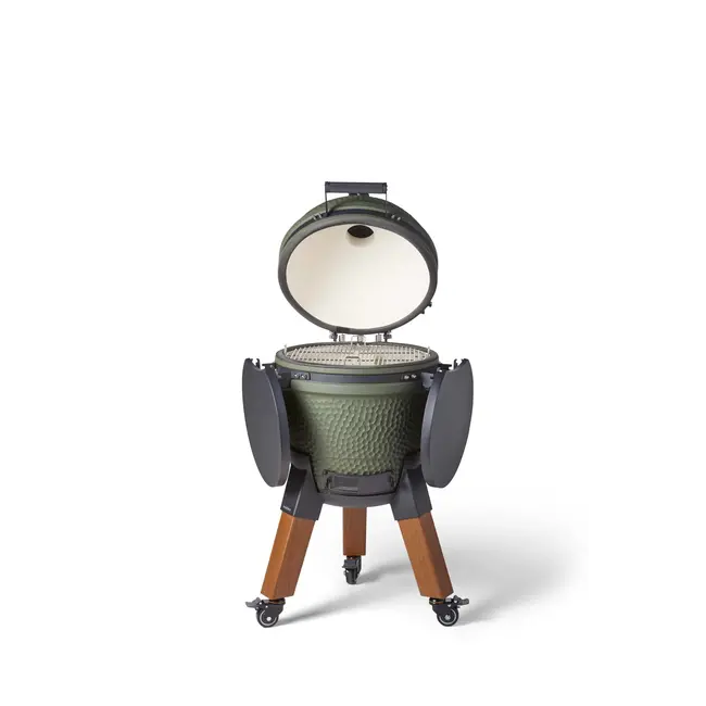 Moddern Kamado Groen Houten onderstel