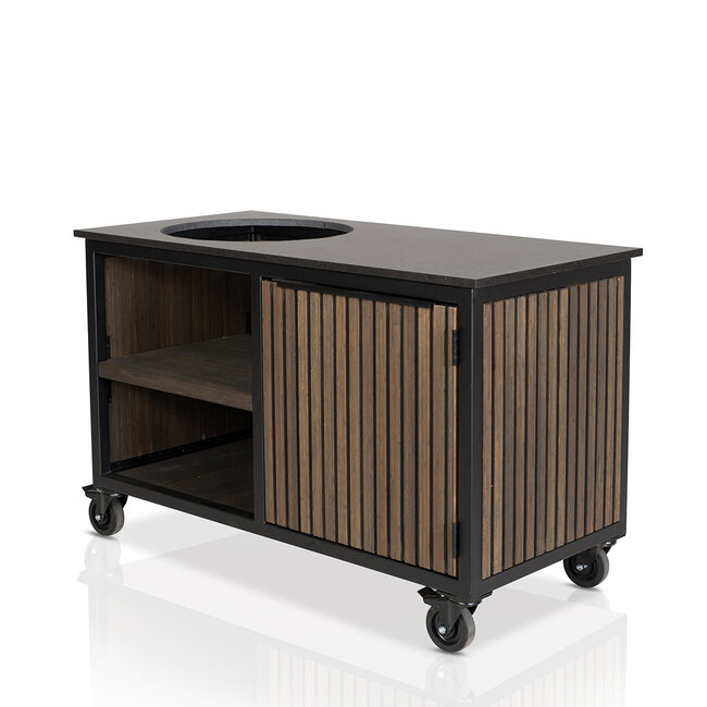 Fraaii Buitenkeukens Bamboo Grafiet Rhombus