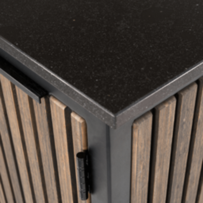 Fraaii Buitenkeukens Bamboo Grafiet Rhombus Inferno