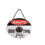 BBQ wandbord Ovaal Warning BBQ zone 25 x 20cm