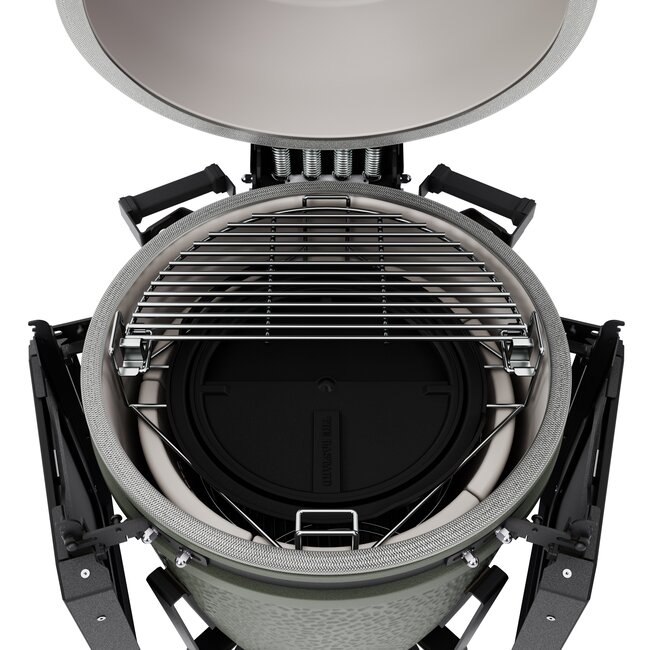 The Bastard kamado’s en BSTRD PRO Large Alpine Green | Complete Kamado 49 cm