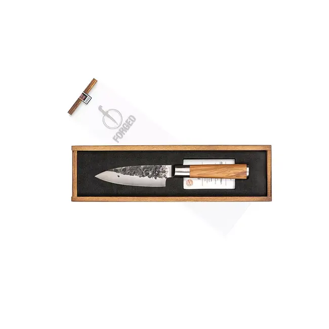 Forged Olive Petty Mes 11cm – Precisie & Vakmanschap
