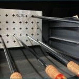 Home Fires Zuid Afrikaanse Braai Asado Achterwand