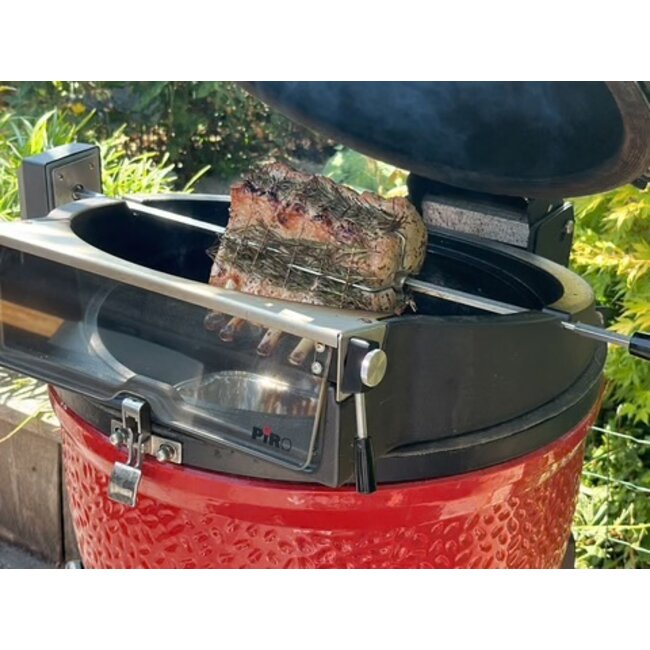 PiRobbq PiRo Bastard Large en Kamado Joe Classic