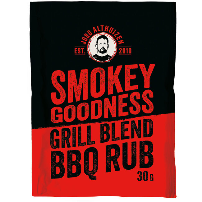 Smokey goodness Try All 5 BBQ Rub pakket 5 x 30gr Proef alle BBQ-smaken in één complete set