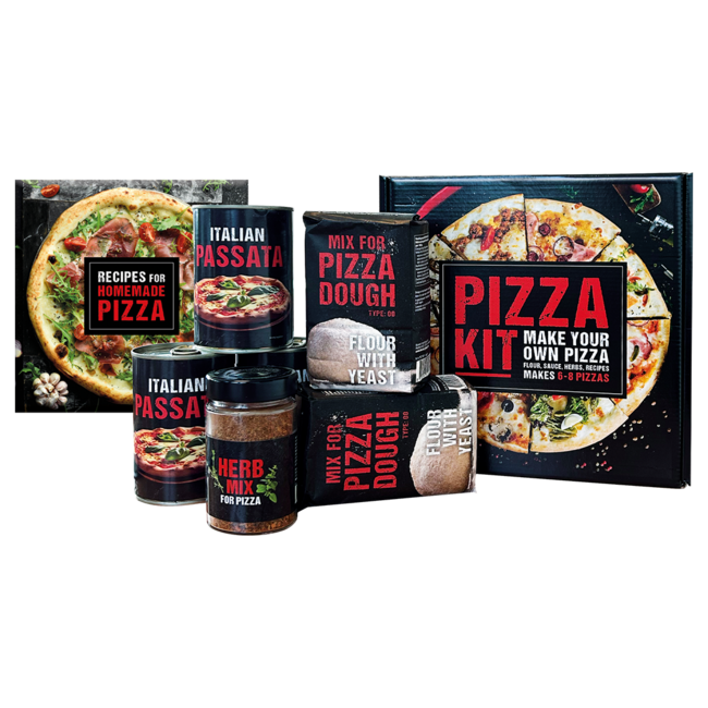 Pizza Kit - Zelfgemaakte pizza’s eenvoudig bereiden