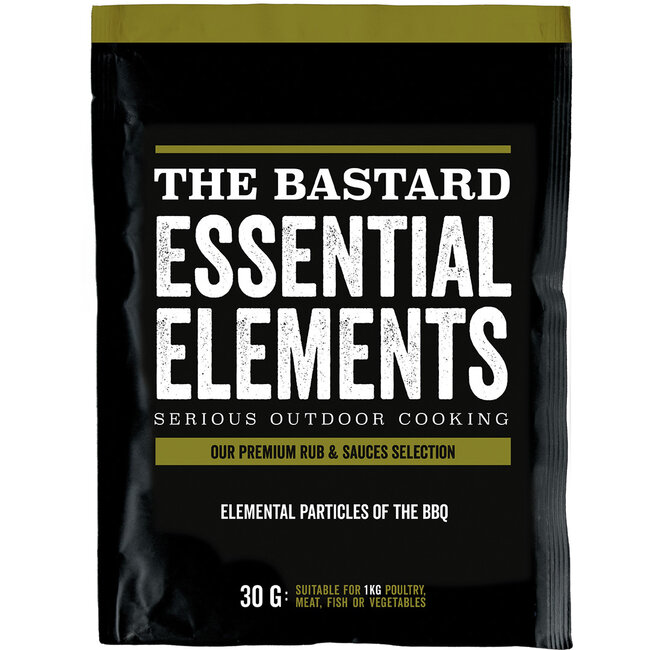 The Bastard kamado’s en BSTRD BBQ Rub Pakket – Try All 5 x 30gr