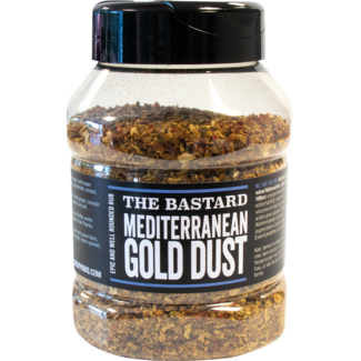 The Bastard en BSTRD Mediterranean Gold Dust Rub 320gr