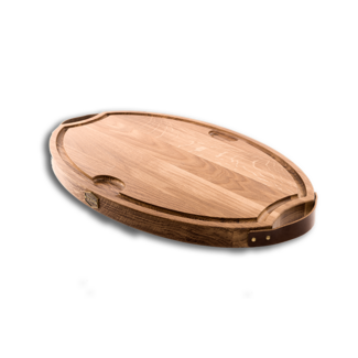 Baas boards Snijplank ovaal eiken 65x40x4cm