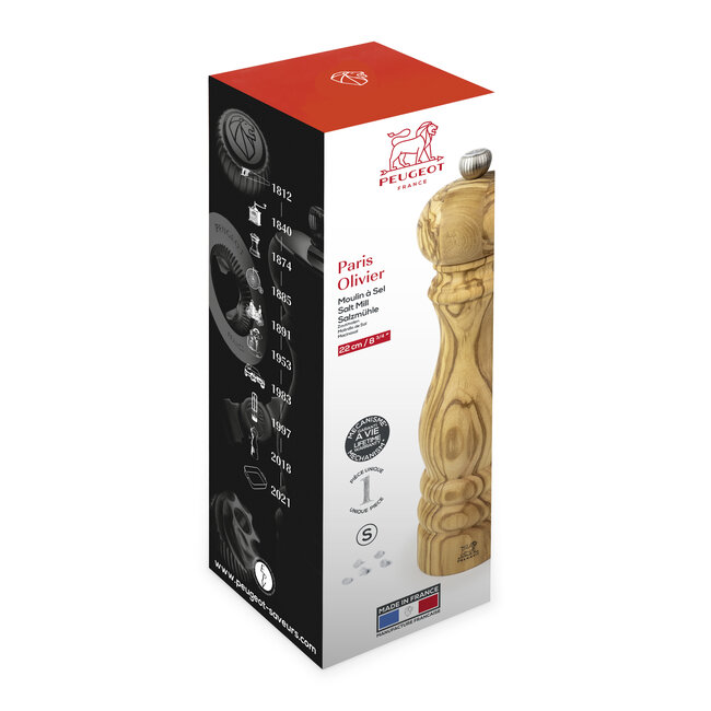 Peugeot Zoutmolen Paris Olivier – Olijfhouten molen