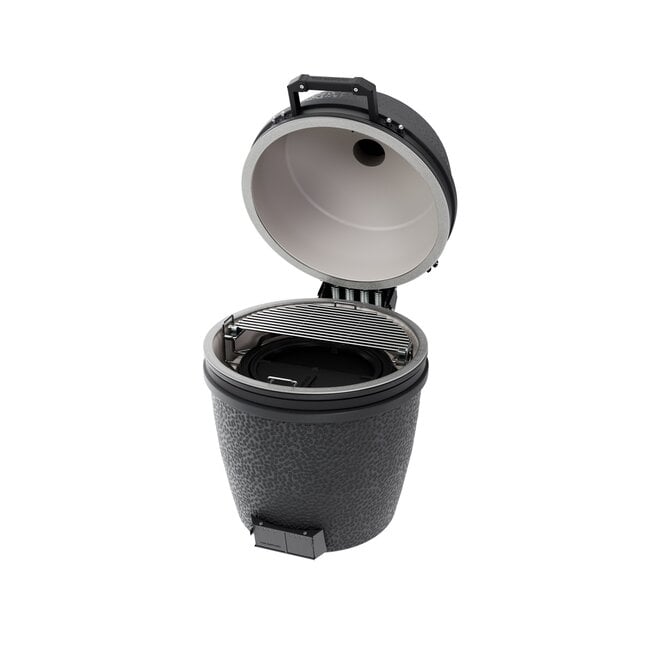 The Bastard Pro Large Graphite Solo kamado BBQ