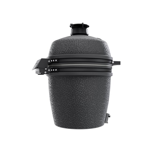 The Bastard Pro Large Graphite Solo kamado BBQ
