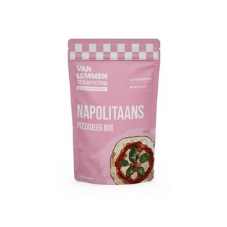 van Lemmen Pizzadeeg Napolitaans mix 625gr