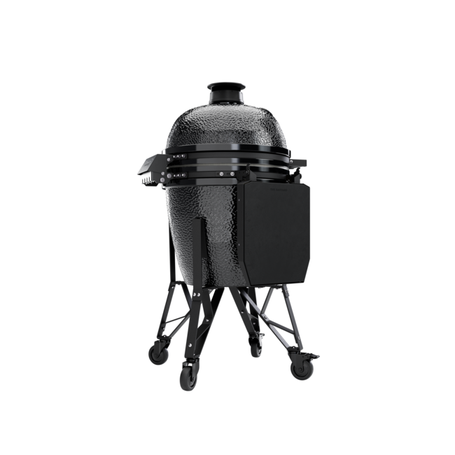 The Bastard Core Large Gloss Graphite kamado