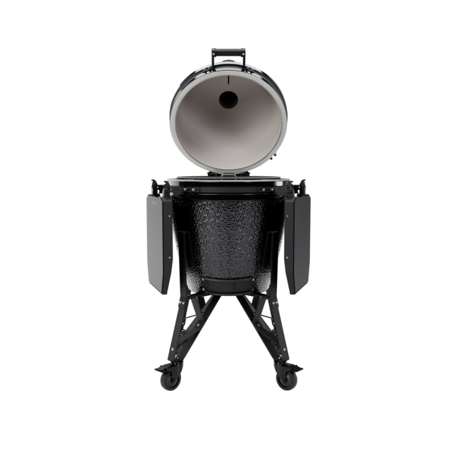 The Bastard Core Large Gloss Graphite kamado