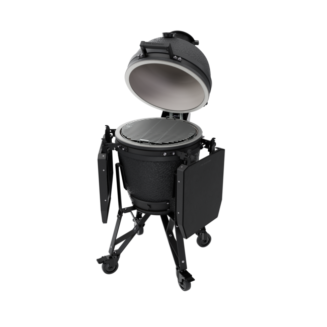 The Bastard kamado’s en BSTRD Core Medium Graphite – Complete kamado BBQ Ø40