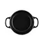 Le Creuset Signature braadpan rond Mat Zwart van geëmailleerd gietijzer