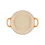 Le Creuset Campagnard braadpan Oranjerood - geëmailleerde gietijzeren braadpan voor inductie, oven en stoven