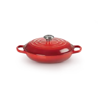Le Creuset Campagnard braadpan Kersenrood