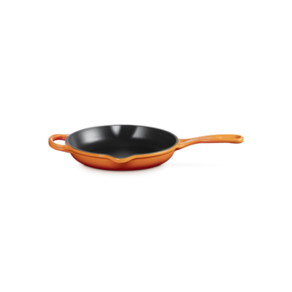 Le Creuset Skillet gietijzeren koekenpan oranjerood