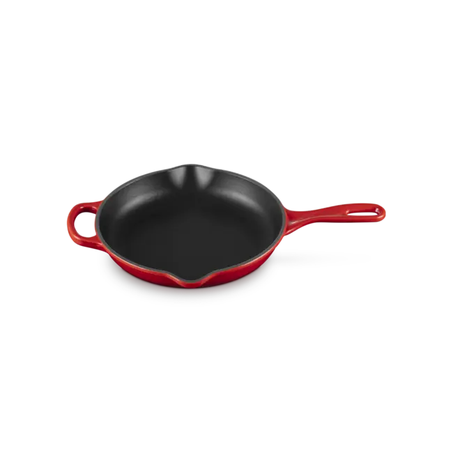 Le Creuset Skillet Oranjerood – geëmailleerde gietijzeren koekenpan voor inductie, oven en grill