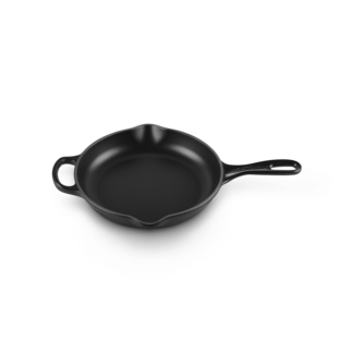Le Creuset Skillet gietijzeren koekenpan Mat Zwart