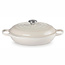 Le Creuset Campagnard braadpan Meringue - geëmailleerde gietijzeren braadpan voor inductie, oven en stoven - Copy