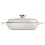 Le Creuset Campagnard braadpan Meringue - geëmailleerde gietijzeren braadpan voor inductie, oven en stoven - Copy