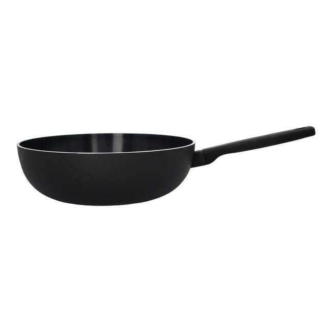 Demeyere Alu Comfort 3 Ceraforce wokpan 28 cm – PFAS-vrije keramische wok voor inductie